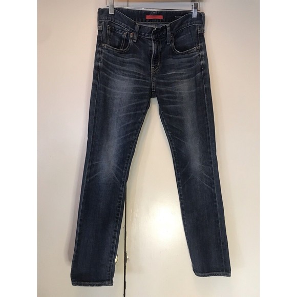 Red Card Anniversary 25th Anniversary Medium Wash Jeans Sz 24 30x27 - Picture 1 of 11